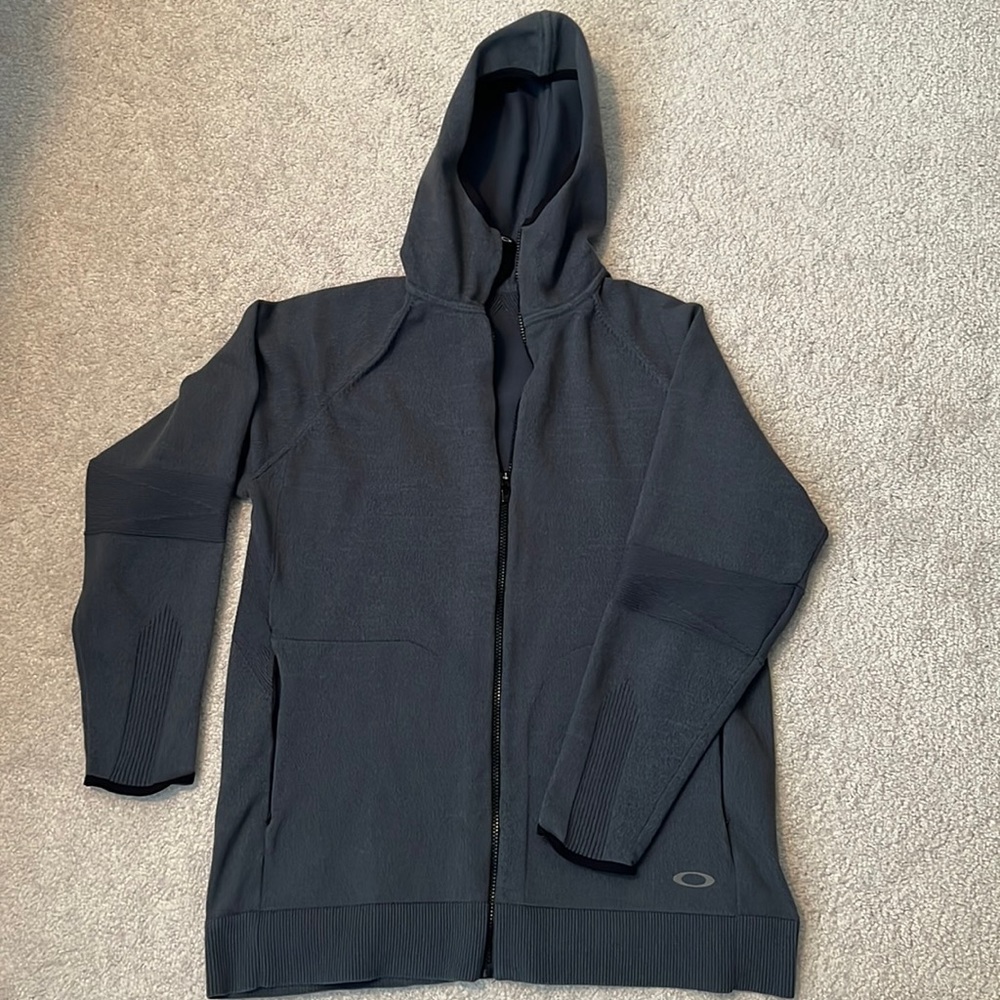 Oakley Hoodie - Blue/Grey Color